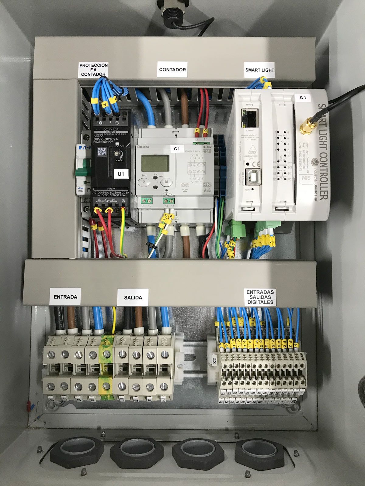 Smart Light Controller - Full Electric Cabinet