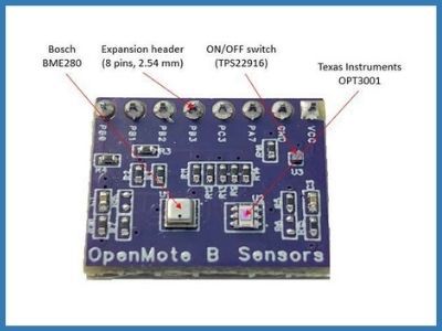 Sensores para OpenMote